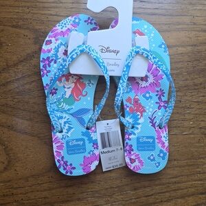 Vera Bradley Sandals - Blue and Pink Floral
